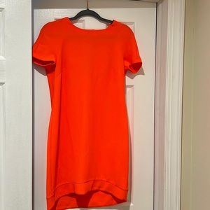 TOPSHOP orange dress